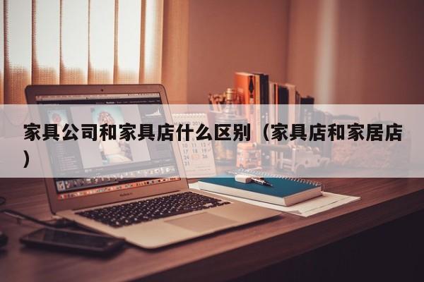家具公司和家具店什么区别（家具店和家居店）